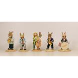 Royal Doulton Bunnykins Figures from the Jazz Band Collection Figures comprising Clarinet Player
