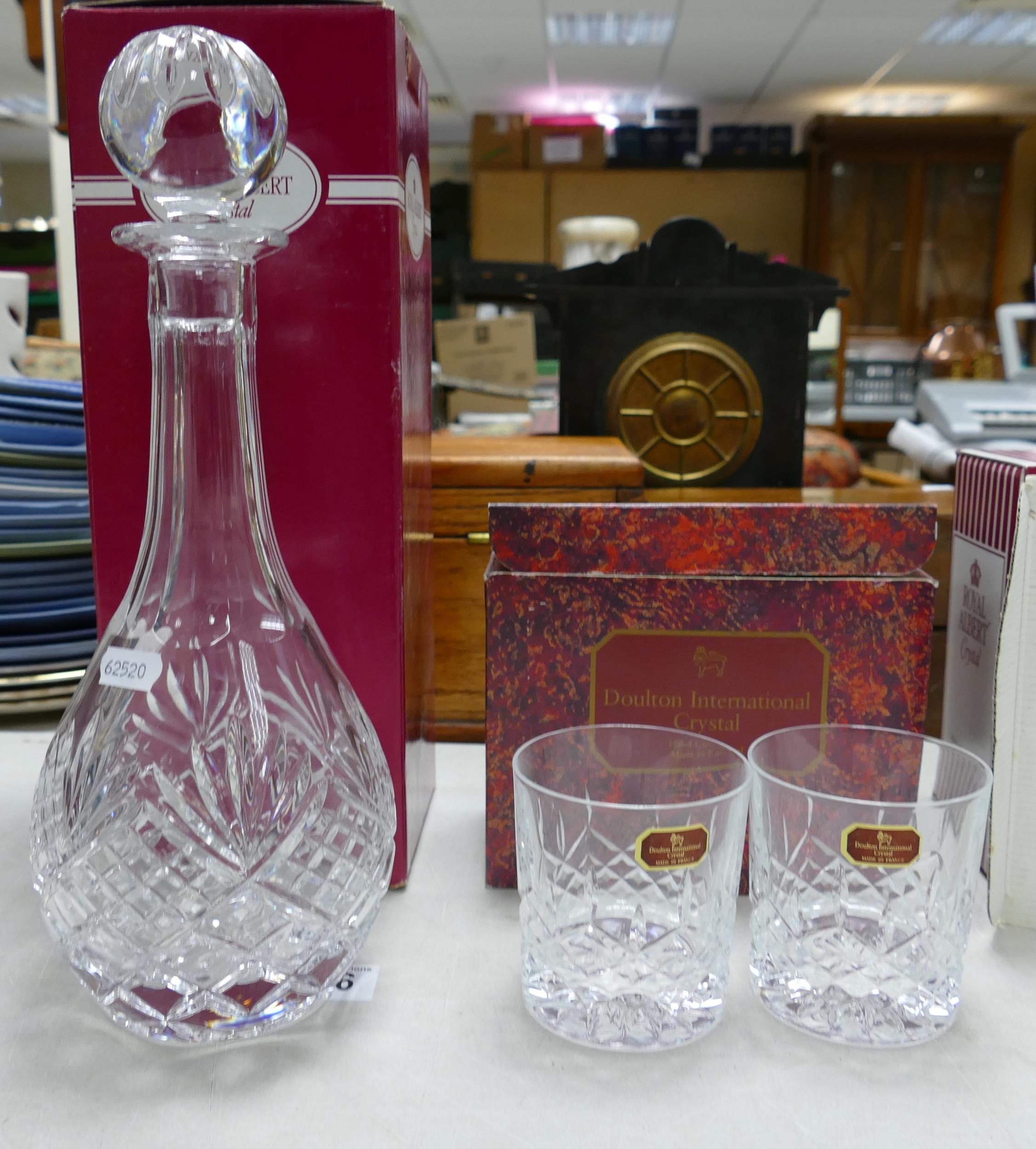 A Collection of Boxed Royal Albert Crystal Glassware to include Decanter, Three Sets of Two Wine - Image 3 of 4