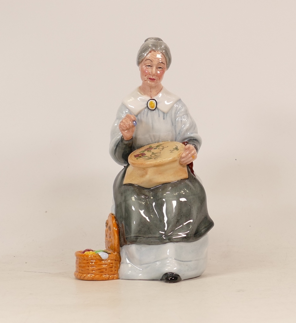 Royal Doulton character figure Embroidering HN2855
