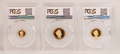 2020 VE Day 75th anniversary gold de luxe 22ct gold coin GEM proof 3 coin set (Alderney), Sovereign,