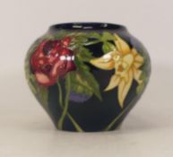 Moorcroft Diamond Jubilee vase. Dated 2011, signed by Nicola Slaney. Height 11cm. Boxed