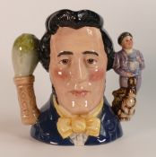 Royal Doulton large two handled character jug Sir Henry Doulton D 7054. Limited edition, Boxed