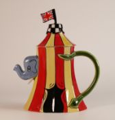 Lorna Bailey The Big Top tea pot, limited edition 17/75. With cert.
