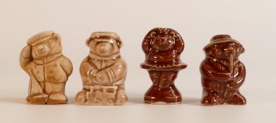 Four Wade prototypes of models from the Bear Ambitions set (4)