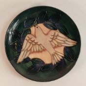 Moorland Dove Plate On Green Ground 370/500 22cm Dia