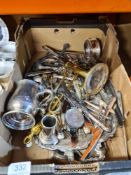 A selection of Sheffield Silver Plate cutlery, etc