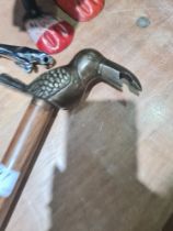 Bird walking stick (bottle opener)