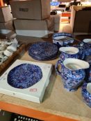 A quantity of Ringtons Limited, teaware and other similar blue and white china