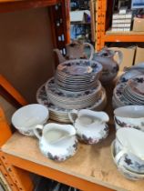 A quantity of Royal Doulton Camelot design dinner and teaware