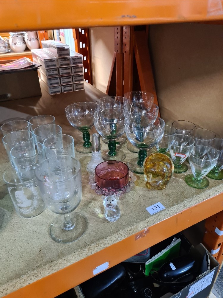 Mixed glassware mainly drinking vessels - Image 3 of 3