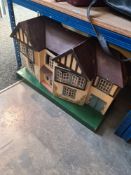 A vintage Triang dolls house, probably 1930s