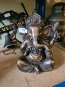 8" Ganesh statue