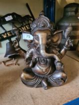 8" Ganesh statue