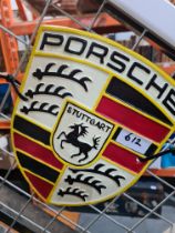 Small Porsche sign