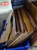 Four boxes of vinyl LPs