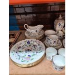 A quantity of Coalport Pageant design dinner and teaware