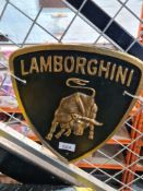 Lamborghini sign (L)