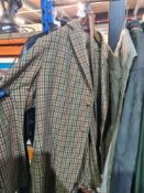 A gent's tweed jacket and trousers