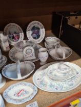 A selection of Wedgwood Angelina china