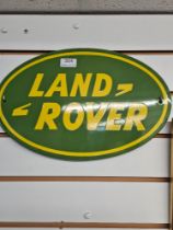 Landrover vitreous sign 16 x 10