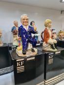 Kevin Francis, 2 limited edition Toby jugs of Princess Diana 6 of 900 and Boris Yeltsin 45 of 250