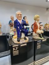 Kevin Francis, 2 limited edition Toby jugs of Princess Diana 6 of 900 and Boris Yeltsin 45 of 250