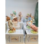 10 large Royal Albert Beatrix Potter figures