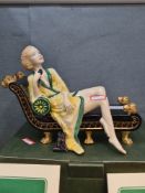 Kevin Francis, a Greta Garbo figure number 84 of 750, with box (no certificate)