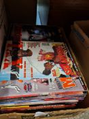 A selection of basketball magazines