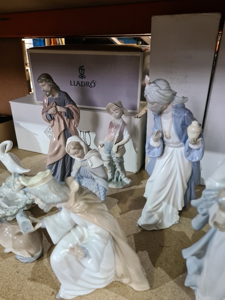 A quantity of Lladro and Nao figures, the Nao examples being religious gentlemen - Image 3 of 5