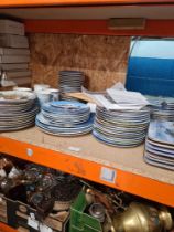 A large selection of Collector's plates, mostly on military aircraft, etc