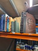 A selection of books, mostly on the subject of Dr Who, etc