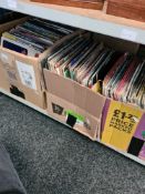 Three boxes of mixed LP vinyl records, mixed genres