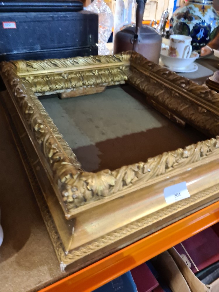 A Plaster Relief gold gilded picture frame - Image 2 of 2