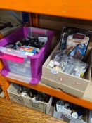 A selection of boxed Die Cast and some Star Wars figures and accessories, etc