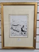 Timothy Marwood, an original illustration from Thomas The Tank Engine & Friends titled "James at the