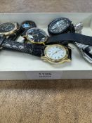 Tray of various watches incl, Sekonda, Casio, Zeon etc