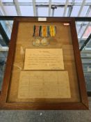 A World War I Military Medal group to 292488 Corp A J Sparkes 3/10th Middlesex Regt, to include Mili