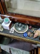 Mixed collectables including paperweights