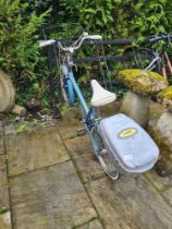 A Raleigh Nova ladies bike with basket and box