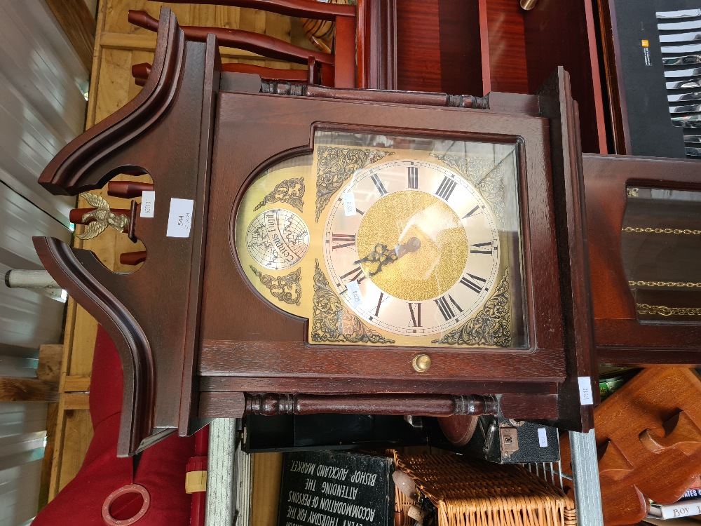 A modern Grandfather clock made in Germany, marked Tempus Fugit - Image 3 of 3