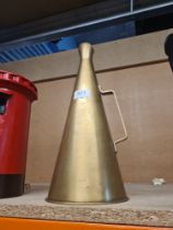 Brass megaphone