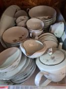 A selection of various pieces of Noritake including tea plates, dishes, bowls, etc