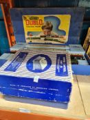 A Hornby Dublo boxed electric train set and Meccano A3 power control unit