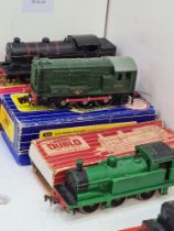 Hornby Dublo 3231 Diesel electric shunting locomotive (3 Rail) and 2 other boxed 2 rail Hornby Dublo