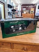 Autoart 1:18 scale Jaguar C type - mint in box