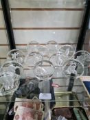 A selection of Wildlife Crystal paperweights by The Danbury Mint