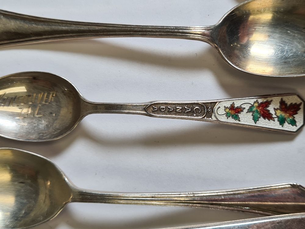 Silver flatware to include a Georgian silver sifter spoon by Stephen Adams II, 1796, A silver mustar - Image 3 of 7