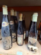 Mixed German Whites to include 2 bottles of Weinolsheimer Kehr 1986, 375ml each (8)