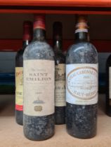 Five bottles of mixed French Red wine, including Chateau Peyrabon 2005, and Chateau D'Arcins, Cru Bo